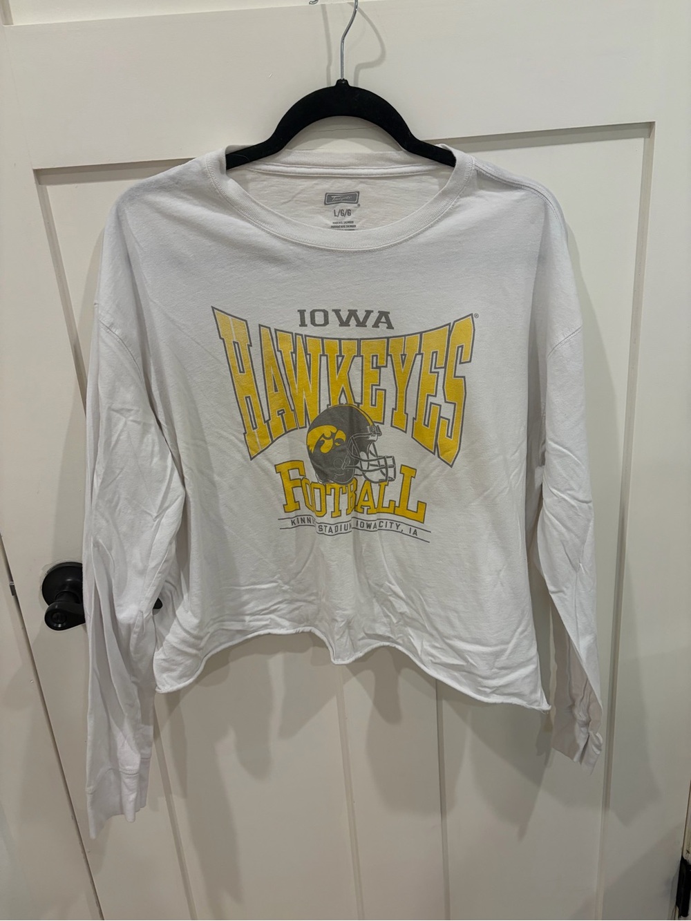 Iowa Hawkeyes tailgate brand long sleeve size L